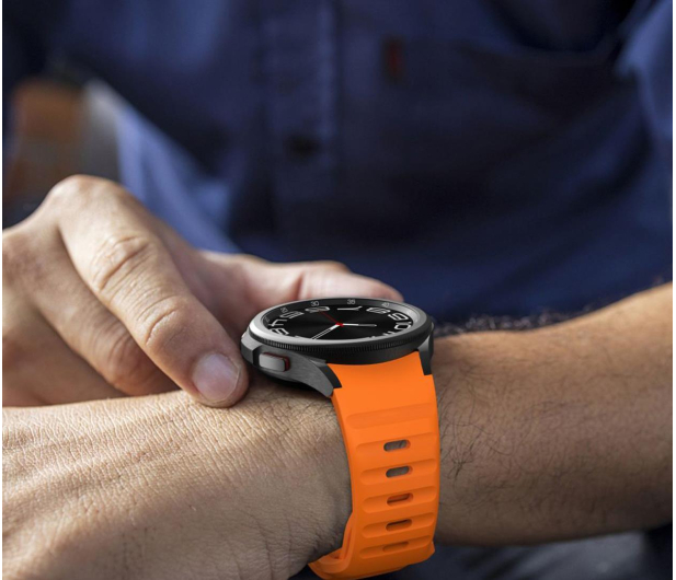 TECH-PROTECT Silicone Line do Galaxy Watch 4 / 5 / 5 Pro / 6 / 7 / FE Ora 5906302313594 - 1290111 - zdjęcie 4
